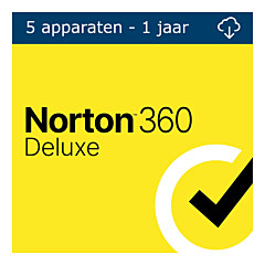 Norton 360 Deluxe 2025 (5-devices 1-jaar)