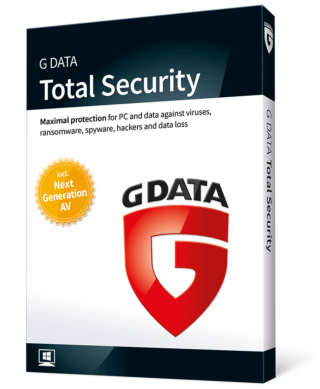 G Data Total Security (4-PC 2-jaar)