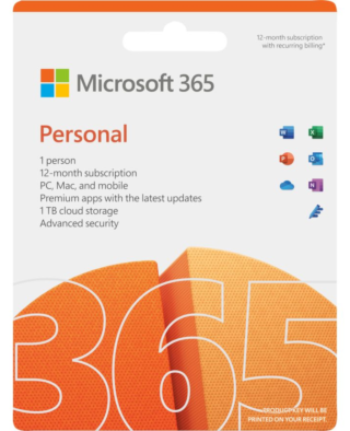 Microsoft 365 Personal - Jaarabonnement