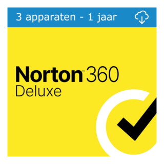 Norton 360 Deluxe 2025 (3-devices 1-jaar)